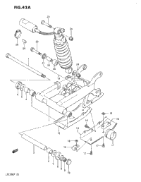 Rear Swinging Arm (Model J/K/L)