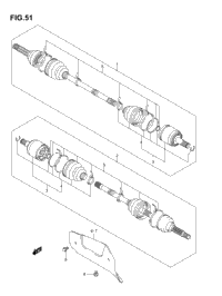 Front Drive Shaft (Model K3/K4)