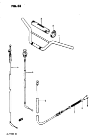 Handlebar - Cable