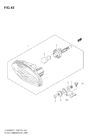 Rear Combination Lamp (Lt-A500xp L1 E33)