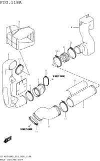 Belt Cooling Duct