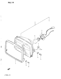 Headlamp (Model F/G)
