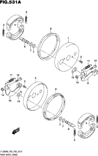 Front Wheel Brake