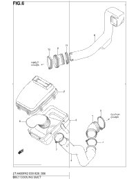 Belt Cooling Duct