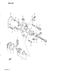 Rear Caliper (Model H/J)
