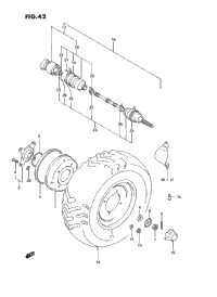 Front Wheel (Model M/N)