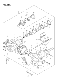 Final Bevel Gear (Front)(Model K4/K5/K6,F.No.5Saak46a3x102001%)