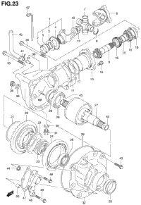 Final Bevel Gear (Front)(Model Y)