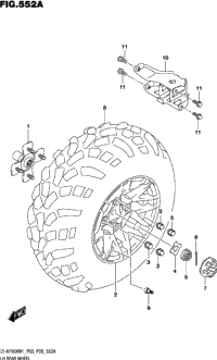 Lh Rear Wheel