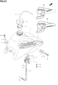 Fuel Tank (Model K2/K3/K4)