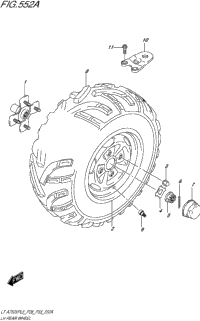Lh Rear Wheel