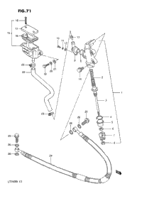 Rear Master Cylinder (Model H/J/K/L)