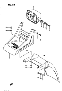 Headlamp Housing - Front Fender
