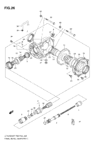 Final Bevel Gear (Rear)
