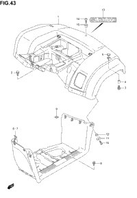 Rear Fender (Model K3)