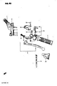 Handle Switch - Control Cable (Model E)