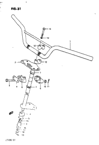 Handlebar - Steering (Model D)