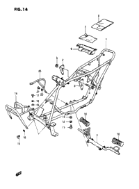 Frame-Footrest