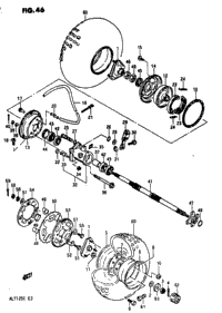 Rear Wheel (Model E)
