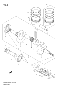 Crankshaft (Lt-F400fk8/Fk9/Ful0)