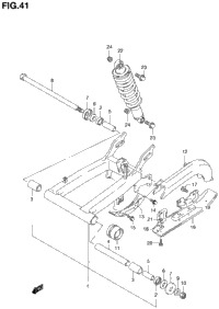 Rear Swinging Arm