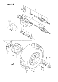 Front Wheel (Model P/R/S)