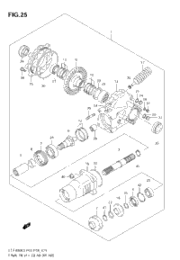 Final Bevel Gear (Rear)(Model K3)