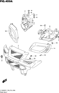 Front Grille (Lt-A500xpl7 P28)