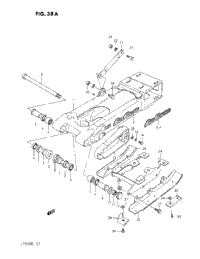 Rear Swinging Arm (J/K/L)