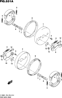 Front Wheel Brake