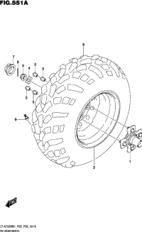 Rh Rear Wheel