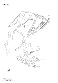 Fuel Tank Cover (Lt-Z400zl2)