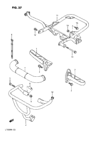 Footrest (Model H/J/K/L)