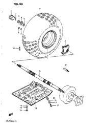Right Rear Wheel-Under Guard