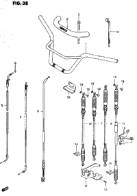Handle Bar - Cable