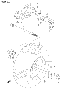 Left Rear Wheel (Model K1)