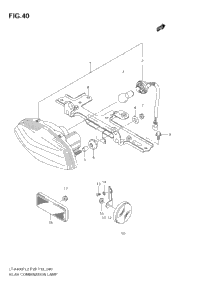 Rear Combination Lamp (Lt-A400fz E28)