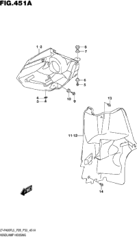 Headlamp Housing