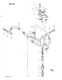 Rear Master Cylinder (Model F)