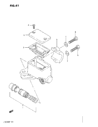 Front Master Cylinder (Model H/J/K/L)