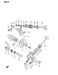Cam Shaft-Valve