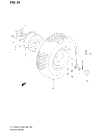 Front Wheel (Model X/Y/K1)