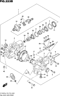 Final Bevel Gear (Front) (Lt-F400fl6 P33)