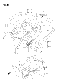 Rear Fender (Model K4)