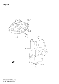 Front Lamp Housing