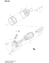Starting Motor (Model X)