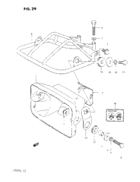 Head Lamp Housing
