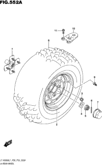 Lh Rear Wheel