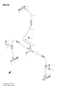Front Brake Hose
