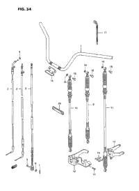 Handlebar - Cable (Model J/K)